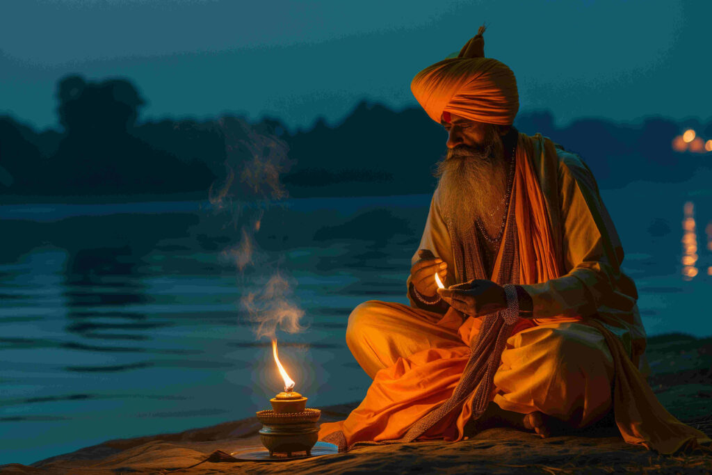 portrait-indian-man-celebrating-